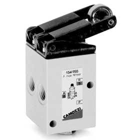 154-955 Zawór sterowany mech. 5/2 G 1/4", Camozzi