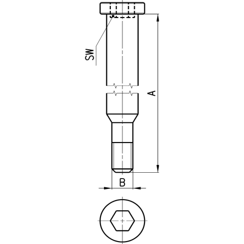 MC1-VM Śruba montażowa seria MC, Camozzi