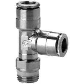 S6440 8-3/8 Trójnik wtykowy T obrotowy GZ, Camozzi