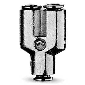 6560 3 Trójnik wtykowy Y fi 3, Camozzi