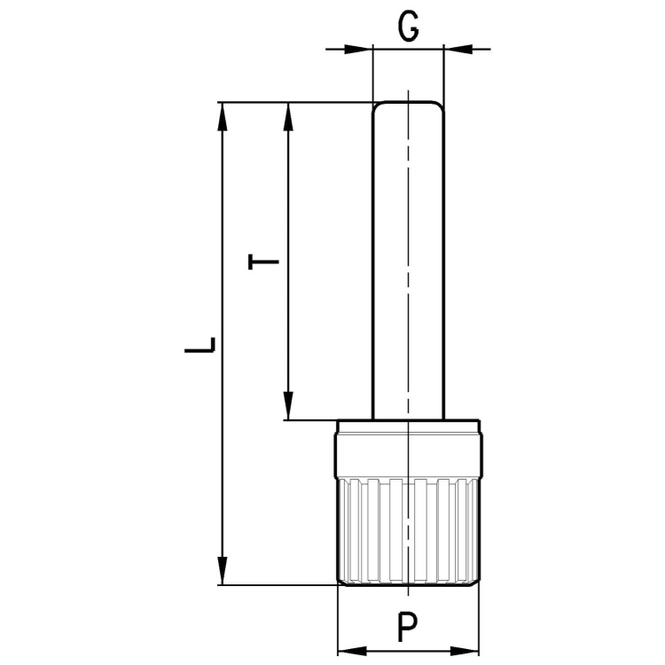 6900 3 Zaślepka do złączy wtykowych fi 3, Camozzi