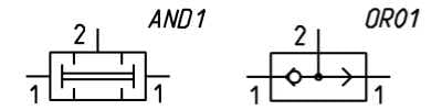2LD-SB4-B Zawór logiczny AND, Camozzi