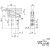 338-955 Zawór mechaniczny 3/2 NC G 1/8", Camozzi