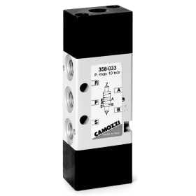 358-033 Zawór pneumat. 5/2 G 1/8 bistab. , Camozzi