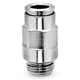 8512 4-1/8 Złączka prosta wtykowa fi 4 GZ, Camozzi