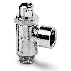 SCU 610-1/2 Zawór dławiąco-zwrotny G 1/2", Camozzi