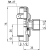 SCU 610-1/2 Zawór dławiąco-zwrotny G 1/2", Camozzi