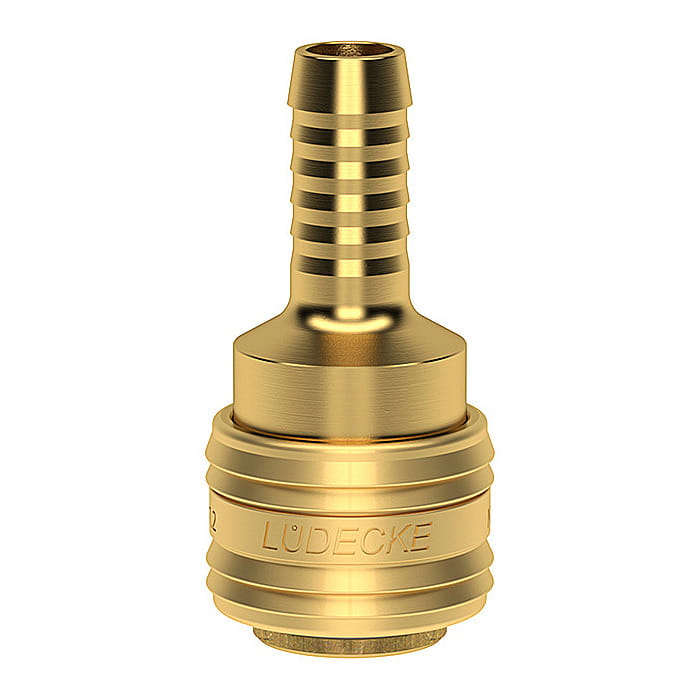 ES 6 T Szybkozłącze DN 7,2 pod wąż 6 mm Ludecke
