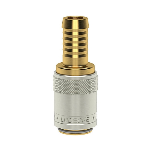 ESD 13 TL Szybkozłącze do form  DN 9 pod wąż 13 mm Ludecke