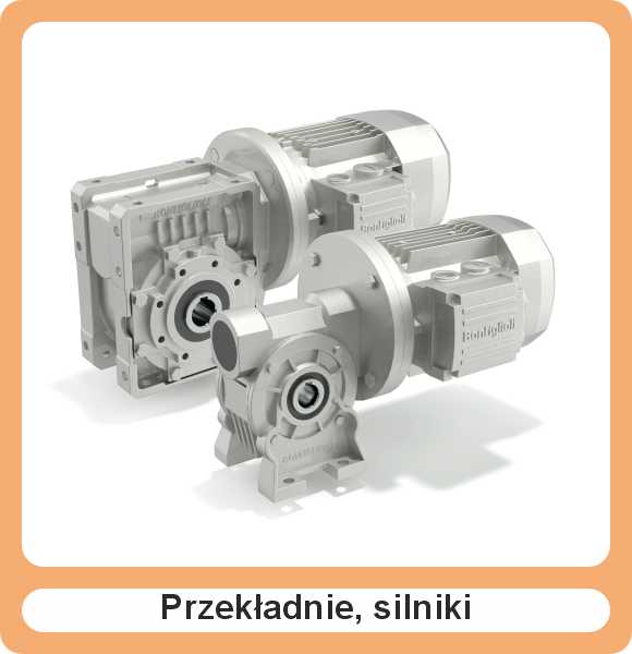 Przekładnie, silniki
